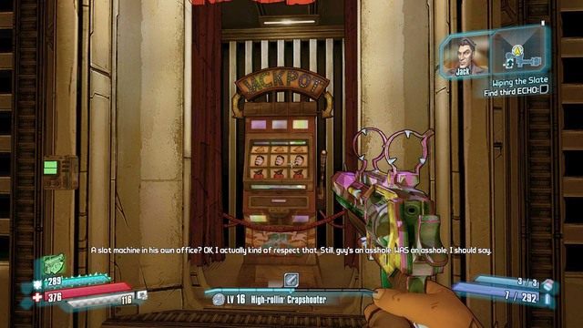 Trzeci a zarazem ostatni dziennik znajdziesz w jednorękim bandycie - Wiping the Slate | Misje poboczne - Concordia | Borderlands The Pre-Sequel - Borderlands: The Pre-Sequel! - poradnik do gry