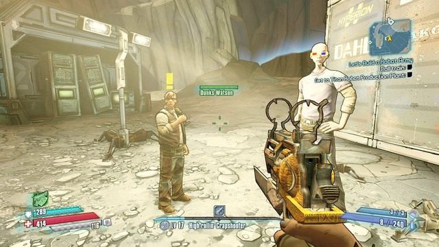 Misja dostępna będzie po wykonaniu zadania z wątku głównego Artificial Persuasion - Boomshakalaka | Misje poboczne - Outlands Canyon | Borderlands The Pre-Sequel - Borderlands: The Pre-Sequel! - poradnik do gry
