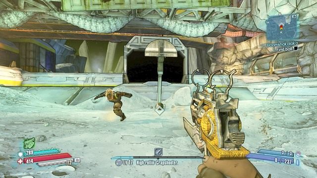 Przejdź na drugą stronę do miejsca pokazanego na obrazku - Boomshakalaka | Misje poboczne - Outlands Canyon | Borderlands The Pre-Sequel - Borderlands: The Pre-Sequel! - poradnik do gry