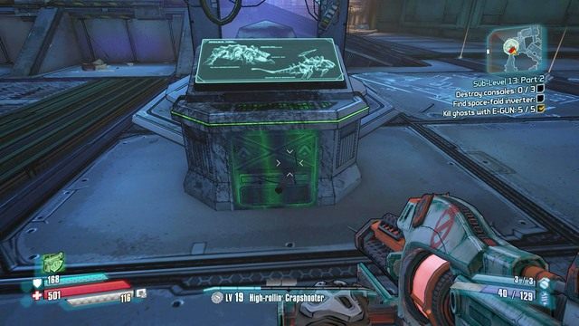 Dotrzyj do głównego pomieszczenia - Sub-Level 13 Part 2 | Misje poboczne - Outlands Canyon | Borderlands - Borderlands: The Pre-Sequel! - poradnik do gry