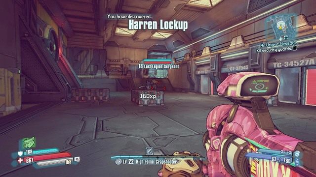 Po wejściu wyeliminuj kolejnych żołnierzy i podejdź do drzwi z profesorem by go uwolnić - An Urgent Message | Misje poboczne - Jacks Office | Borderlands The Pre-Sequel - Borderlands: The Pre-Sequel! - poradnik do gry