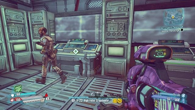 Tym samym uwolnisz profesora, który pobiegnie wysłać wiadomość dla Jacka - An Urgent Message | Misje poboczne - Jacks Office | Borderlands The Pre-Sequel - Borderlands: The Pre-Sequel! - poradnik do gry