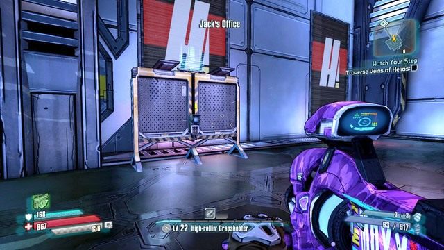 Zadanie dostępne będzie po wykonaniu misji wątku głównego Science and Violence - Boarding Party | Misje poboczne - Jacks Office | Borderlands The Pre-Sequel - Borderlands: The Pre-Sequel! - poradnik do gry