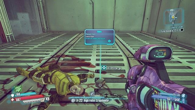 Dostań się na północ i pozabijaj wszystkich żołnierzy - Voice Over | Misje poboczne - Jacks Office | Borderlands The Pre-Sequel - Borderlands: The Pre-Sequel! - poradnik do gry