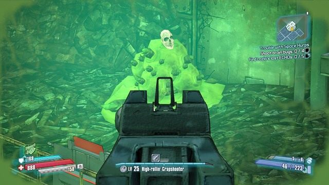 Lazlo odblokuje dla ciebie drzwi prowadzące do źródła zakażenia - Trouble With Space Hurps | Misje poboczne - Veins of Helios | Borderlands - Borderlands: The Pre-Sequel! - poradnik do gry