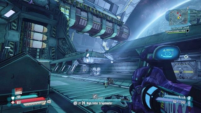 Zadanie polega na tym samym co poprzednia - Lock and Load | Misje poboczne - Lunar Launching Station | Borderlands - Borderlands: The Pre-Sequel! - poradnik do gry