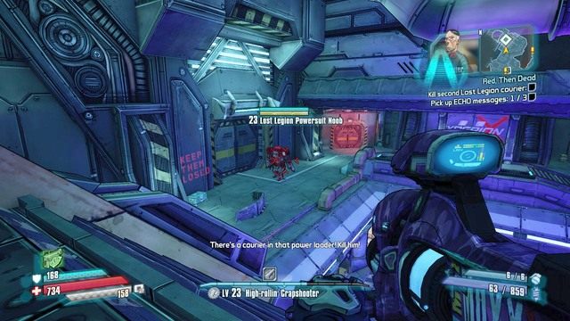 Skieruj się na wschód i zejdź na niższy poziom - Red, Then Dead | Misje poboczne - Lunar Launching Station | Borderlands - Borderlands: The Pre-Sequel! - poradnik do gry