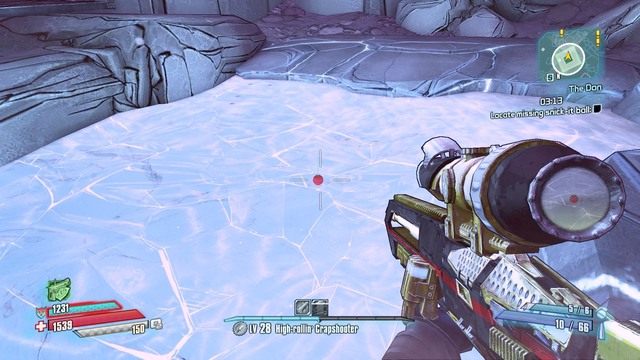 Będziesz miał pięć minut na wykonania zadania, które polega na znalezieniu jego piłki - The Don | Misje poboczne - Vorago Solitude | Borderlands The Pre-Sequel - Borderlands: The Pre-Sequel! - poradnik do gry