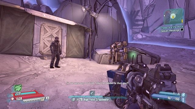 Dotrzecie razem do Toby van Adobe - These are the Bots | Misje poboczne - Vorago Solitude | Borderlands - Borderlands: The Pre-Sequel! - poradnik do gry