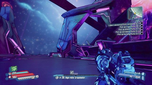 Twoje zadanie polega na dotarciu do Eleseer i zabijanie strażników - Z8N-TP | Misje poboczne - Tychos Ribs | Borderlands The Pre-Sequel - Borderlands: The Pre-Sequel! - poradnik do gry