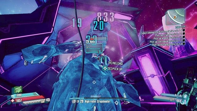 Podejdź do najbliższego podestu i poczekaj aż pojawi się Ophia - Z8N-TP | Misje poboczne - Tychos Ribs | Borderlands The Pre-Sequel - Borderlands: The Pre-Sequel! - poradnik do gry