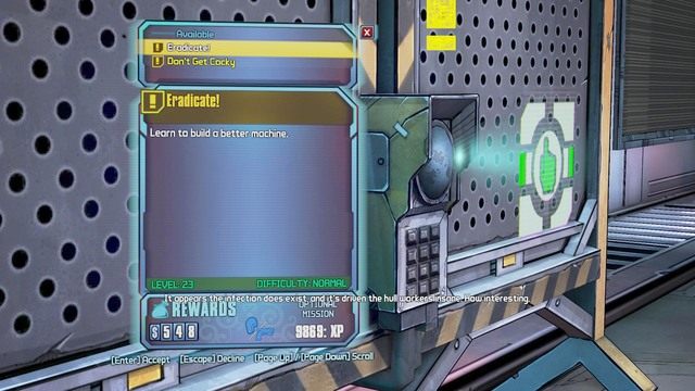 Misja Eradicate - Eradicate! | Misje poboczne - Jacks Office | Borderlands The Pre-Sequel - Borderlands: The Pre-Sequel! - poradnik do gry
