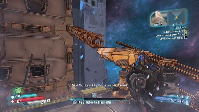 Najlepszym sposobem jest ruszenie do Lunar Launching Station i cofnięcie się do Vains of Helios - Eradicate! | Misje poboczne - Jacks Office | Borderlands The Pre-Sequel - Borderlands: The Pre-Sequel! - poradnik do gry