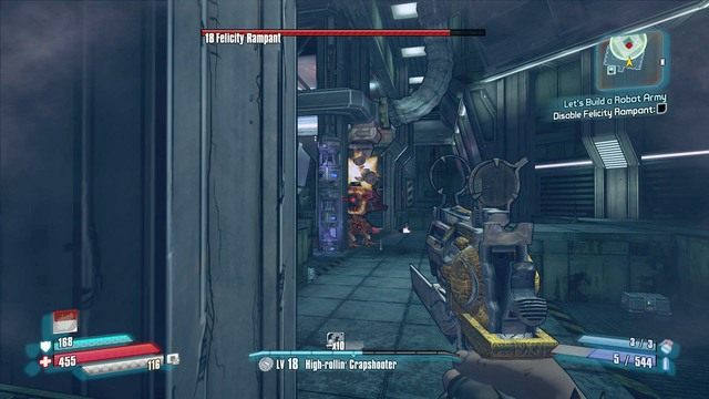 Ukrywaj się przed atakiem Felicity - Felicity Rampant | Bossowie i taktyki w Borderlands The Pre-Sequel - Borderlands: The Pre-Sequel! - poradnik do gry