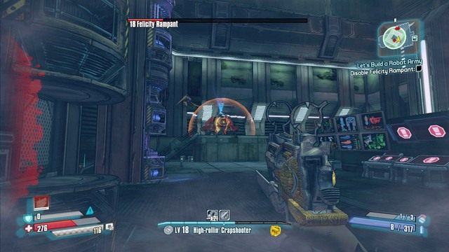 Tarcza odbijająca obrażenia Felicity - Felicity Rampant | Bossowie i taktyki w Borderlands The Pre-Sequel - Borderlands: The Pre-Sequel! - poradnik do gry