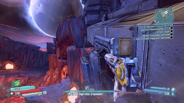 Przeskocz nad rurą a dostaniesz się do momentu pokazanego na zdjęciu - Iwajira | Bossowie i taktyki w Borderlands The Pre-Sequel - Borderlands: The Pre-Sequel! - poradnik do gry