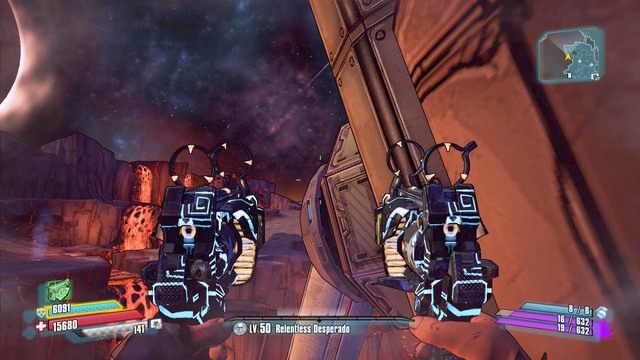 Po skoku na podest podejdź do końca krawędzi - Nel | Bossowie i taktyki w Borderlands The Pre-Sequel - Borderlands: The Pre-Sequel! - poradnik do gry