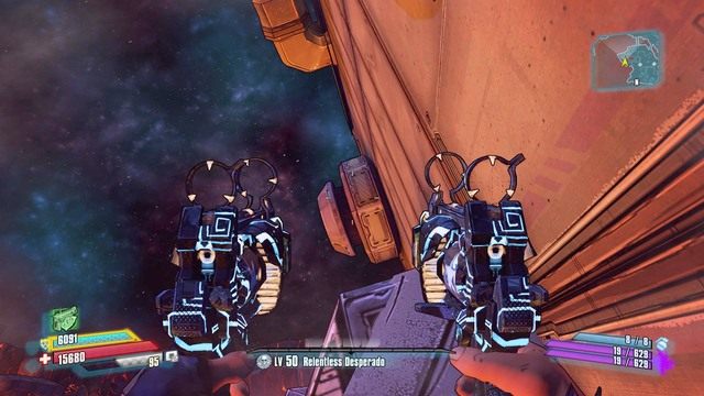 Będąc na tym małym podeście musisz wskoczyć na trochę większy zaraz przed tobą - Nel | Bossowie i taktyki w Borderlands The Pre-Sequel - Borderlands: The Pre-Sequel! - poradnik do gry