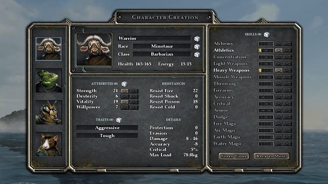 Wojownik - główna siła napędowa drużyny. - Wojownik w Legend of Grimrock II | Kompozycja drużyny Legend of Grimrock II - Legend of Grimrock II - poradnik do gry