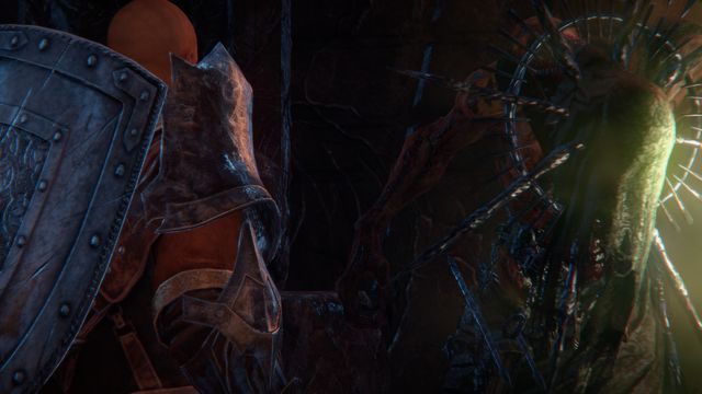 Mimo, że Rhogara można zabić już przy pierwszej okazji nie jest to opłacalny wariant. - Świątynia - Okaleczony Rhogar | Zadania poboczne w Lords of the Fallen - Lords of the Fallen - poradnik do gry