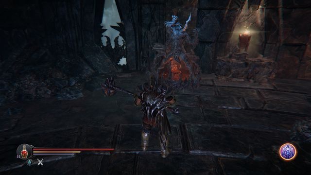 Drugi posążek również znajdziesz na terenie Świątyni, a dokładniej w Wieży Mądrości - Statuetki Rhogarów | Znajdźki, sekrety, przedmioty w Lords of the Fallen - Lords of the Fallen - poradnik do gry