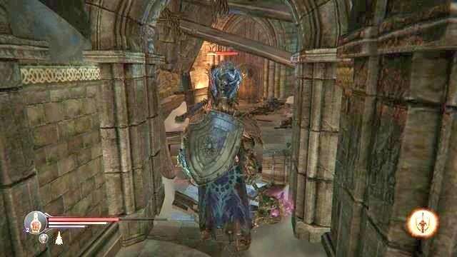 W ciasnym pomieszczeniu trudniej jest manewrować. - Przedostań się na szczyt Cytadeli | Cytadela Keystone - kolejna wizyta - Lords of the Fallen - poradnik do gry