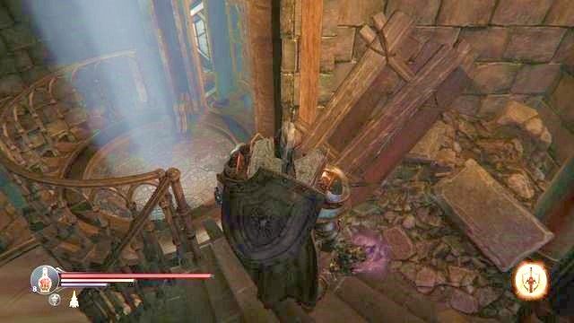 Winda prowadząca na szyczt Cytadeli. - Przedostań się na szczyt Cytadeli | Cytadela Keystone - kolejna wizyta - Lords of the Fallen - poradnik do gry