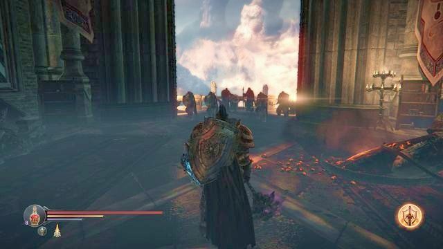 Czekający Kaslo oraz Antanas. - Przedostań się na szczyt Cytadeli | Cytadela Keystone - kolejna wizyta - Lords of the Fallen - poradnik do gry