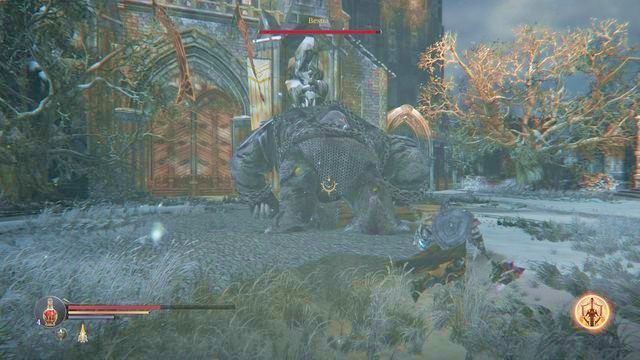 Gdy tylko żółty pasek Bestii zniknie wyprowadź jak najwięcej ciosów. - Odszukaj Komnatę Kłamstw | Cytadela Keystone - kolejna wizyta - Lords of the Fallen - poradnik do gry