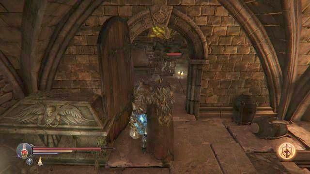 Pająk chyba myśli, że zaskoczy Harkyna. - Staw czoło Antanasowi w Cytadeli | Cytadela Keystone - ostatnie starcie - Lords of the Fallen - poradnik do gry