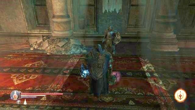 Rycerz zlecający zabicie potwora czeka później wewnątrz Cytadeli, przed Salą Inicjacji. - Cytadela Keystone - Trujący potwór | Zadania poboczne w Lords of the Fallen - Lords of the Fallen - poradnik do gry