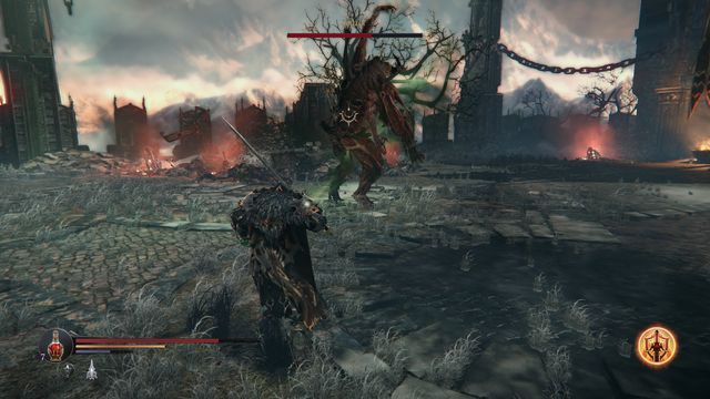 Przeciwnik podczas przyzywania Zarażonych jest przez chwilę bezbronny i podatny na ataki. - Sędzia - Cytadela Keystone | Bossowie w Lords of the Fallen - Lords of the Fallen - poradnik do gry