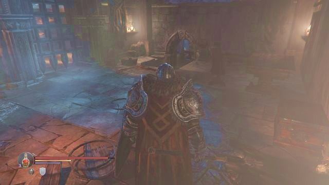 Następnie po schodach trafisz do miejsca pokazanego na screenie (Południowa wieża strażnicza) - Odszukaj Kaslo | Keystone w Lords of the Fallen - Lords of the Fallen - poradnik do gry