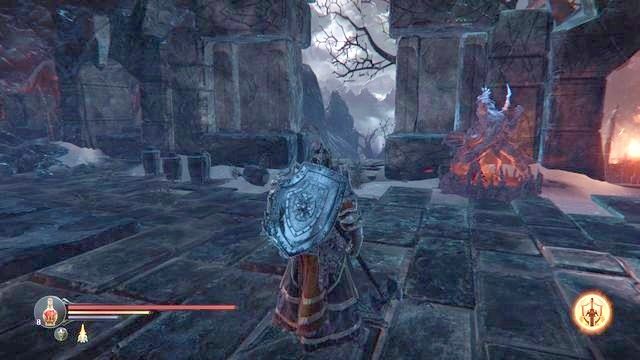 Droga prowadząca na Opuszczone pole. - Zniszcz Bramę Lordów prowadzącą do Keystone | Świątynia w Lords of the Fallen - Lords of the Fallen - poradnik do gry