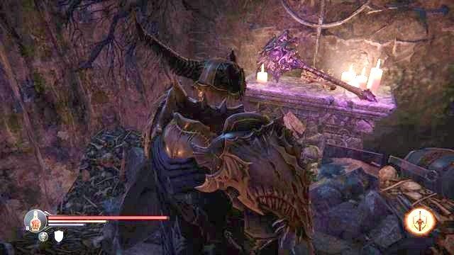 Młot znajdziesz w sekretnym pomieszczeniu, w jednej z cel. - Odszukaj Antanasa i Kaslo w Cytadeli Klasztornej | Katakumby - Lords of the Fallen - poradnik do gry