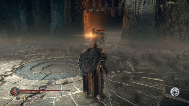 Ostatni przeciwnik jest najsilniejszy. Najpierw zajmij się Zarażonym. - Portale w Lords of the Fallen | Informacje wstępne - Lords of the Fallen - poradnik do gry