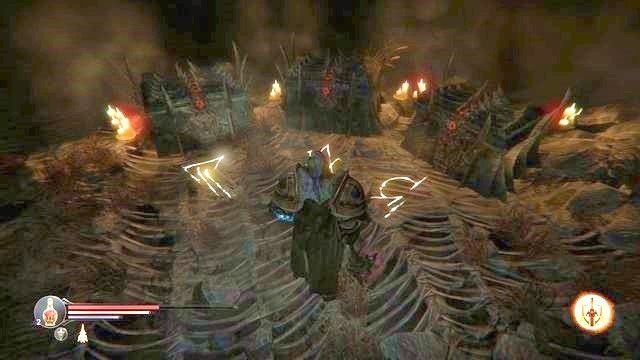 Następnie powróć w stronę ogniska, i podobnie, za tajemniczymi runami, ruszaj przed siebie - Portale w Lords of the Fallen | Informacje wstępne - Lords of the Fallen - poradnik do gry