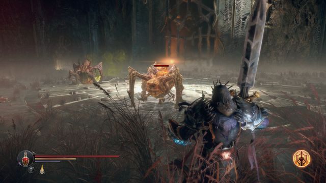 Pająki, kiedyś sprawiające trudność, teraz do załatwienia jednym ciosem. - Portale w Lords of the Fallen | Informacje wstępne - Lords of the Fallen - poradnik do gry