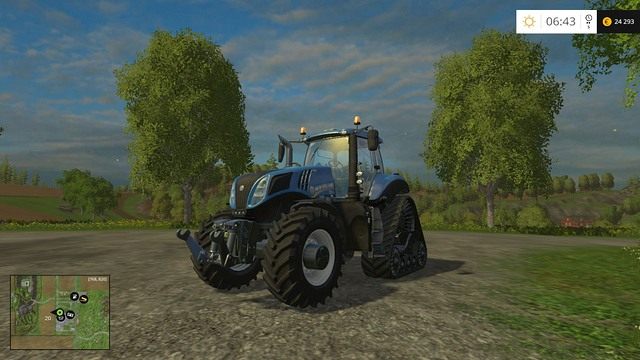 Kupno wypasionego ciągnika - szybsze na poziomie łatwym, bardziej satysfakcjonujące na wysokim. - Wybór poziomu trudności w Farming Simulator 15 | Podstawy - Farming Simulator 15 - poradnik do gry