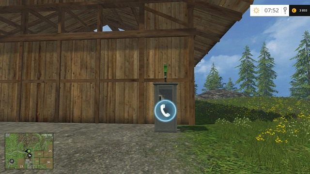 Nie zapomnij zabrać ze sobą drobniaków. - Farma budynki oraz maszyny startowe w Farming Simulator 15 | Podstawy - Farming Simulator 15 - poradnik do gry