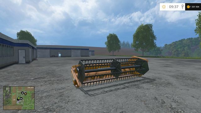 Model: Żniwiarka C6 - Żniwiarki ścinarki w Farming Simulator 15 | Opis maszyn - Farming Simulator 15 - poradnik do gry