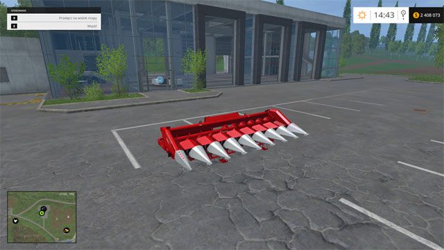 Model: Argus 870 - Żniwiarki ścinarki w Farming Simulator 15 | Opis maszyn - Farming Simulator 15 - poradnik do gry