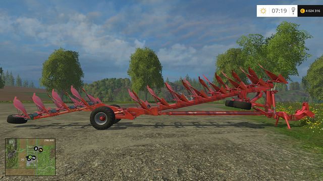 Model: Heros 1000 - Naczepy do żniwiarki ścinarki oraz pługi w Farming Simulator 15 | Opis maszyn - Farming Simulator 15 - poradnik do gry