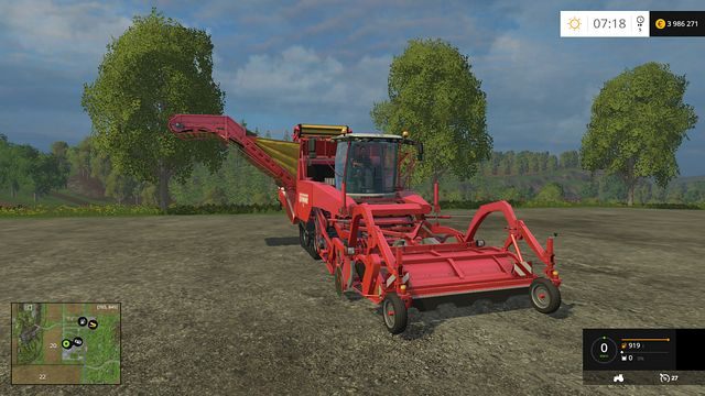 Model: Tectron 415 - Zbieranie ziemniaków i ciężarówki w Farming Simulator 15 | Opis maszyn - Farming Simulator 15 - poradnik do gry