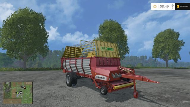 Model: Euroboss 330T - Przyczepy samozbierające w Farming Simulator 15 | Opis maszyn - Farming Simulator 15 - poradnik do gry