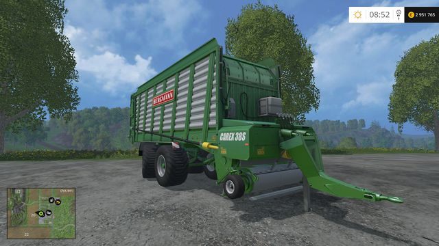 Model: Carex 38S - Przyczepy samozbierające w Farming Simulator 15 | Opis maszyn - Farming Simulator 15 - poradnik do gry