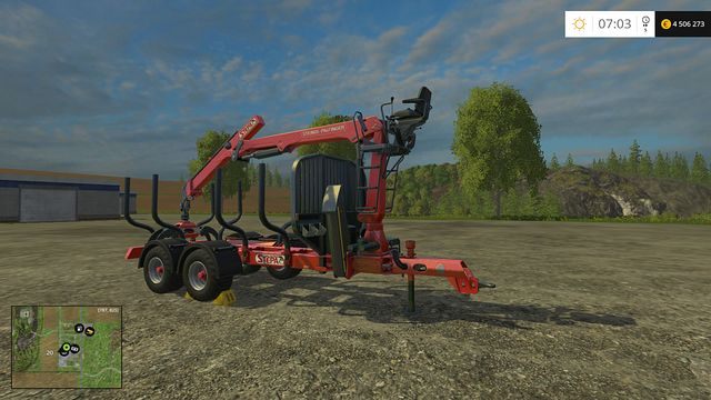 Model: FHL 13 AK - Sprzęt leśniczy w Farming Simulator 15 | Opis maszyn - Farming Simulator 15 - poradnik do gry