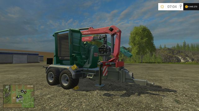 Model: Hem 583 Z - Sprzęt leśniczy w Farming Simulator 15 | Opis maszyn - Farming Simulator 15 - poradnik do gry