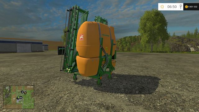 Model: UF 1801 - Opryskiwacze i przetrząsacze w Farming Simulator 15 | Opis maszyn - Farming Simulator 15 - poradnik do gry