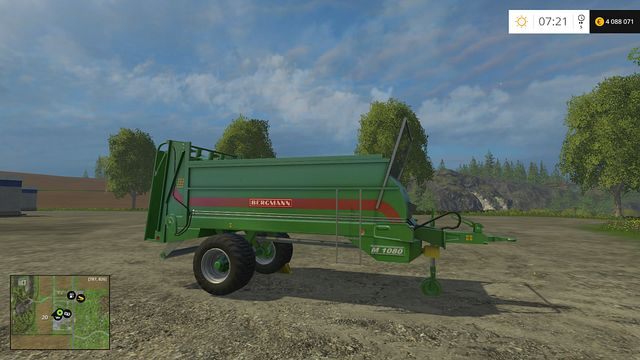 Model: M 1080 - Rozrzutniki obornika w Farming Simulator 15 | Opis maszyn - Farming Simulator 15 - poradnik do gry